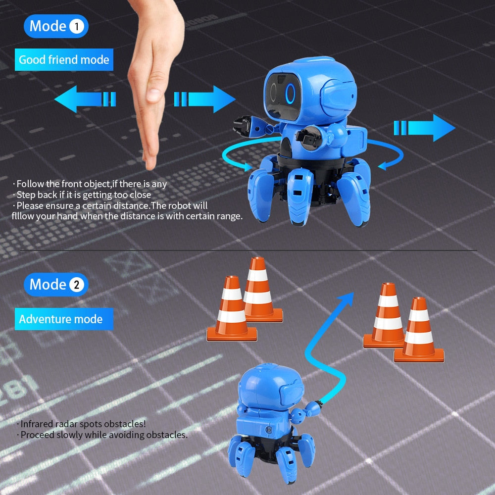 DIY assembled electric robot + gift ebook